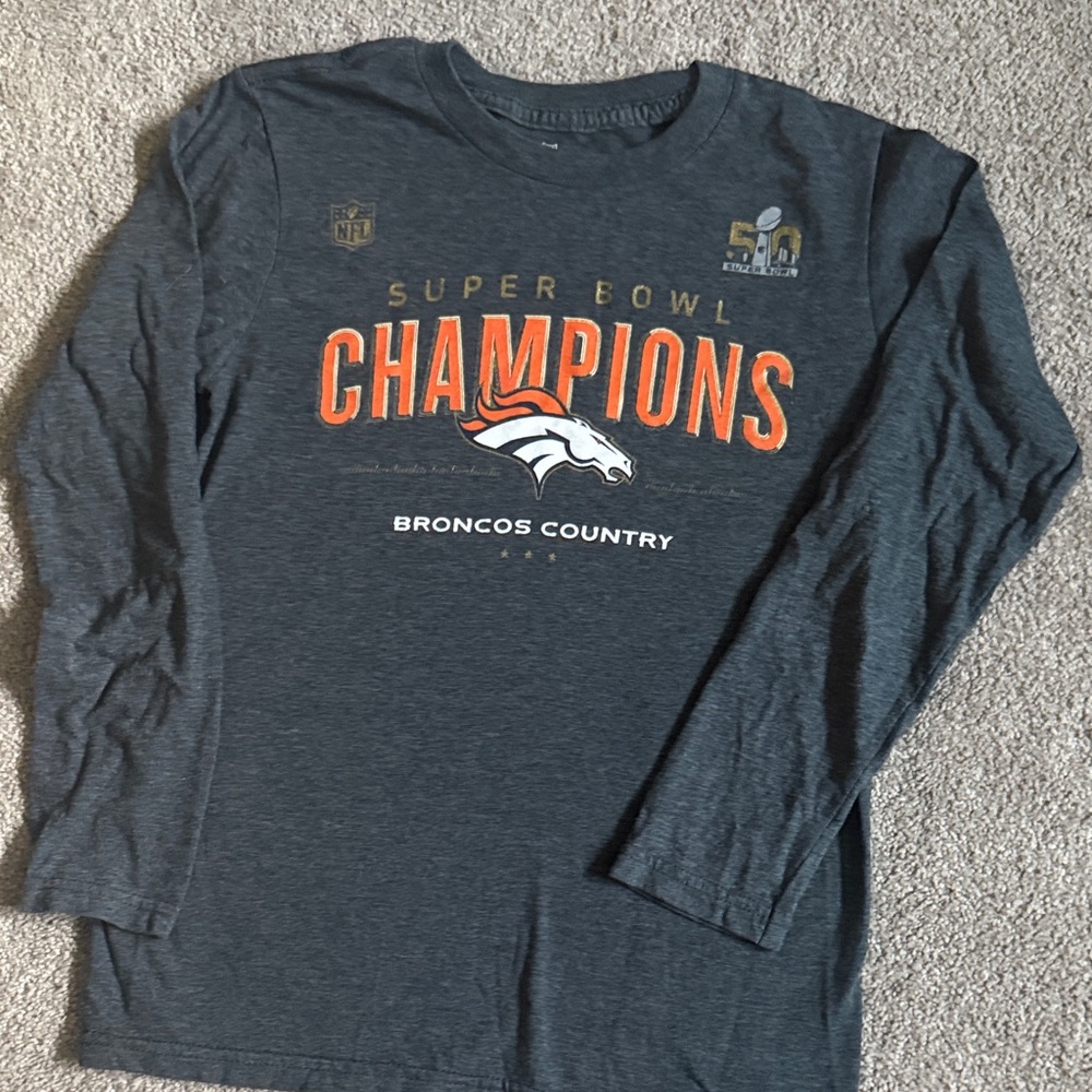 Broncos NFL Super Bowl 50 champions tee